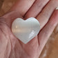 Crystal Selenite Pocket Love Hearts