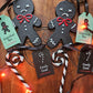 Spooky Decorations - Candy Canes and Gingerbread Man