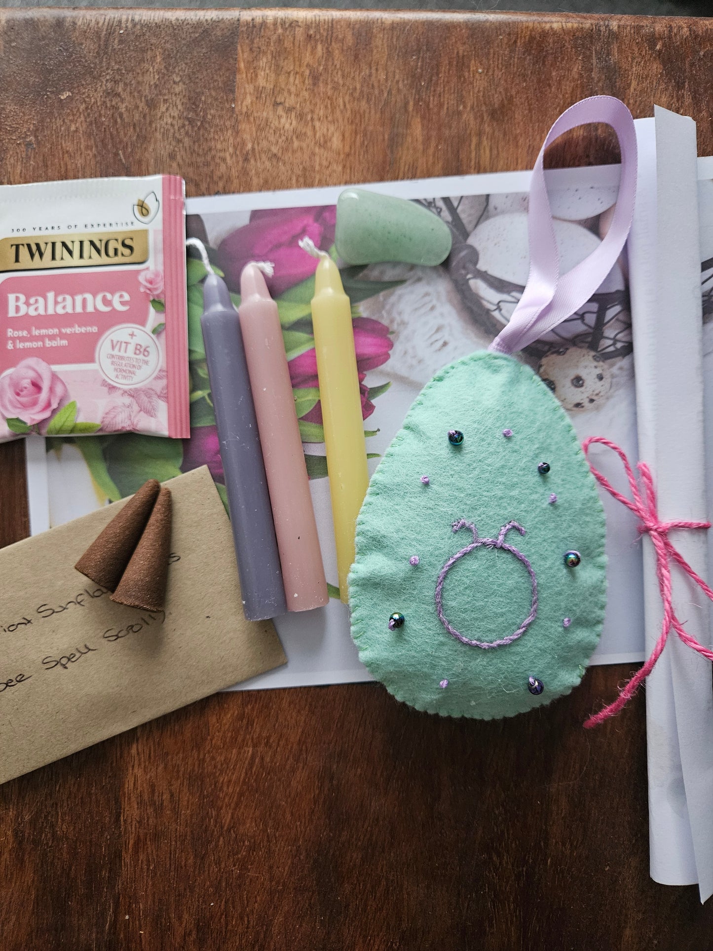 Ostara Ritual Set~ Spring Equinox ~ Pagan Sabbat kit ~ Wiccan