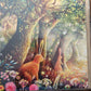 Woodland Hares Greeting Card (Blank)