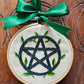 Pentagram Vines Embroidery