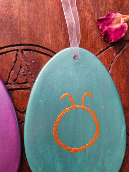 Ceramic Ostara Hanging Decoration