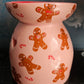 Gingerbread Man Wax Melt Burner includes a ecosoy wax gingerbread man wax melt