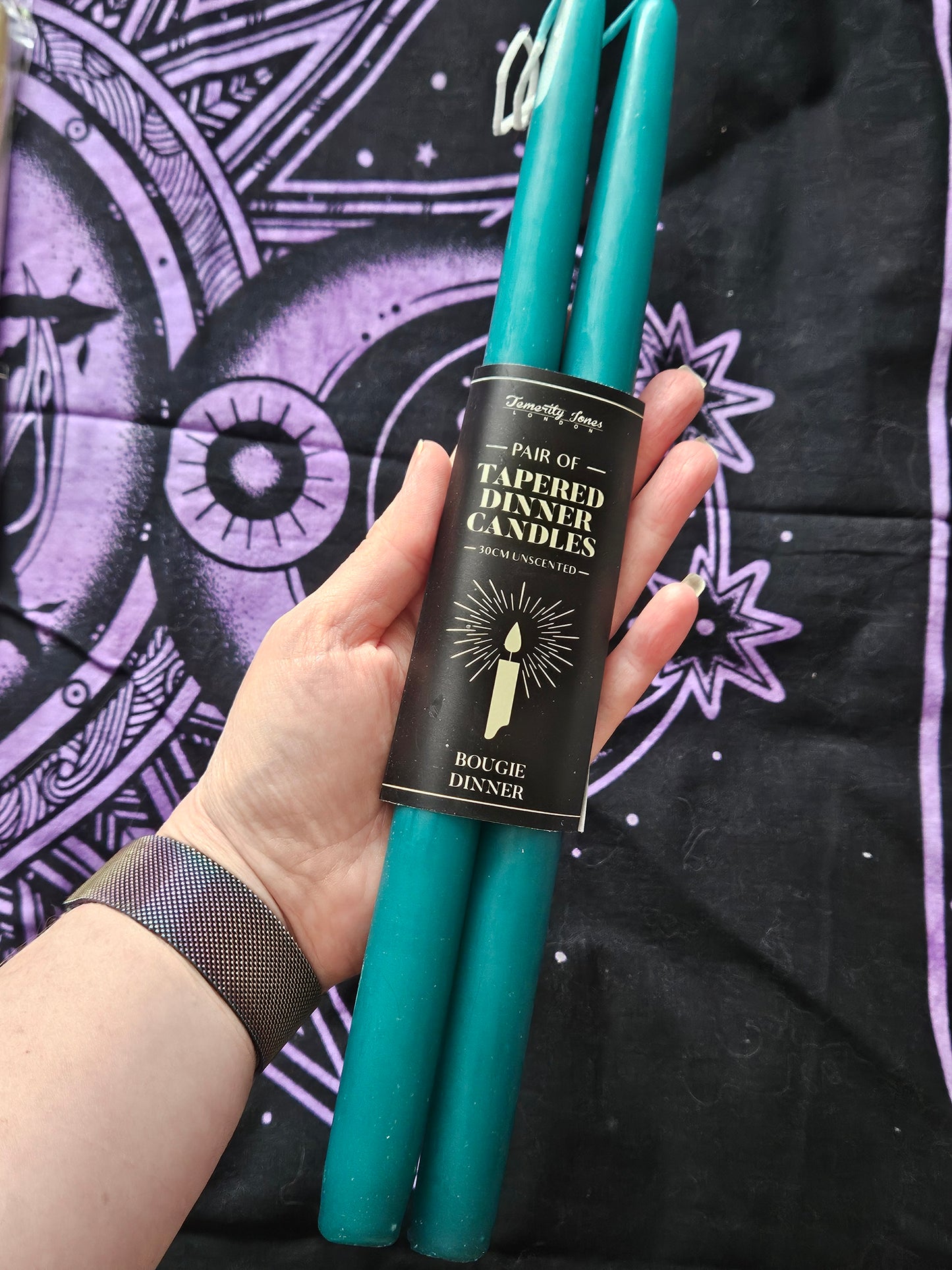 Pair of Tapered Dinner Candles