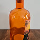 Orange Halloween Glass Bottle