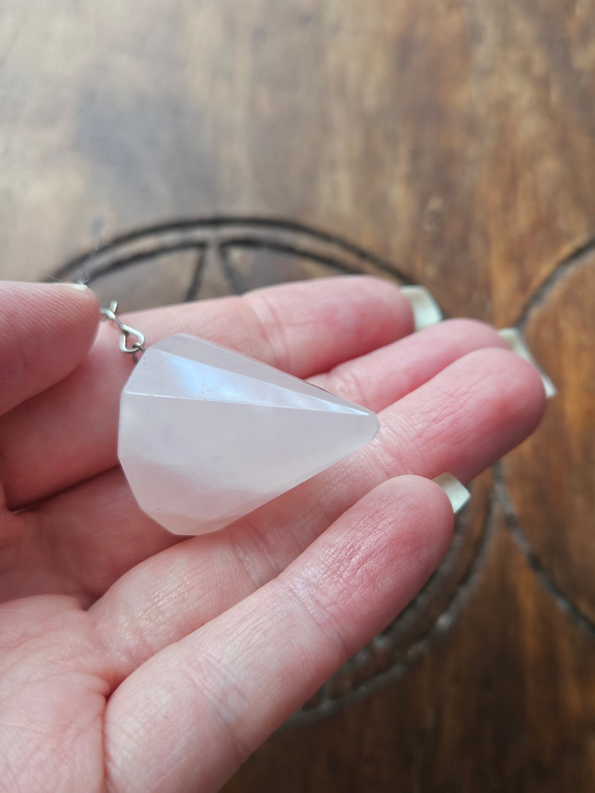 Rose Quartz Pendulum