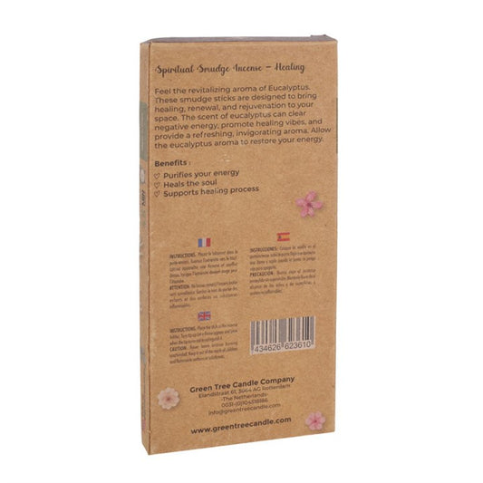 Eucalyptus Healing Spiritual Smudge Incense Sticks