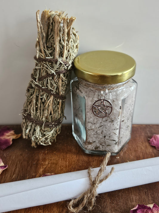 Home cleansing and protection ritual kit