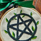 Pentagram Vines Embroidery