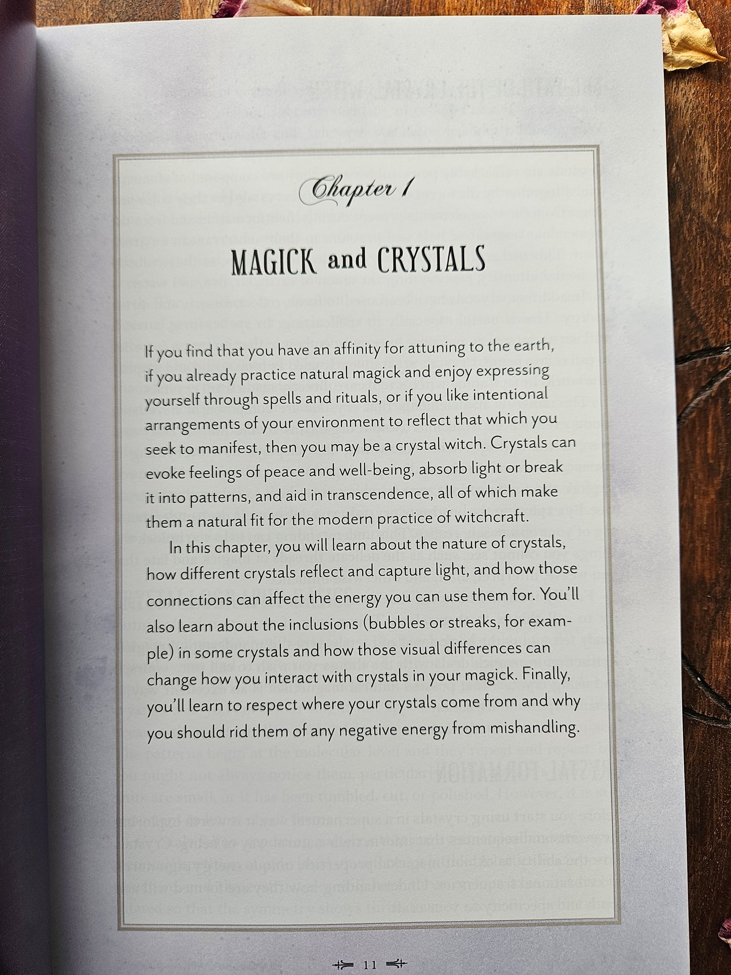 The Modern Witchcraft Book of Crystal Magick by Judy Ann Nock