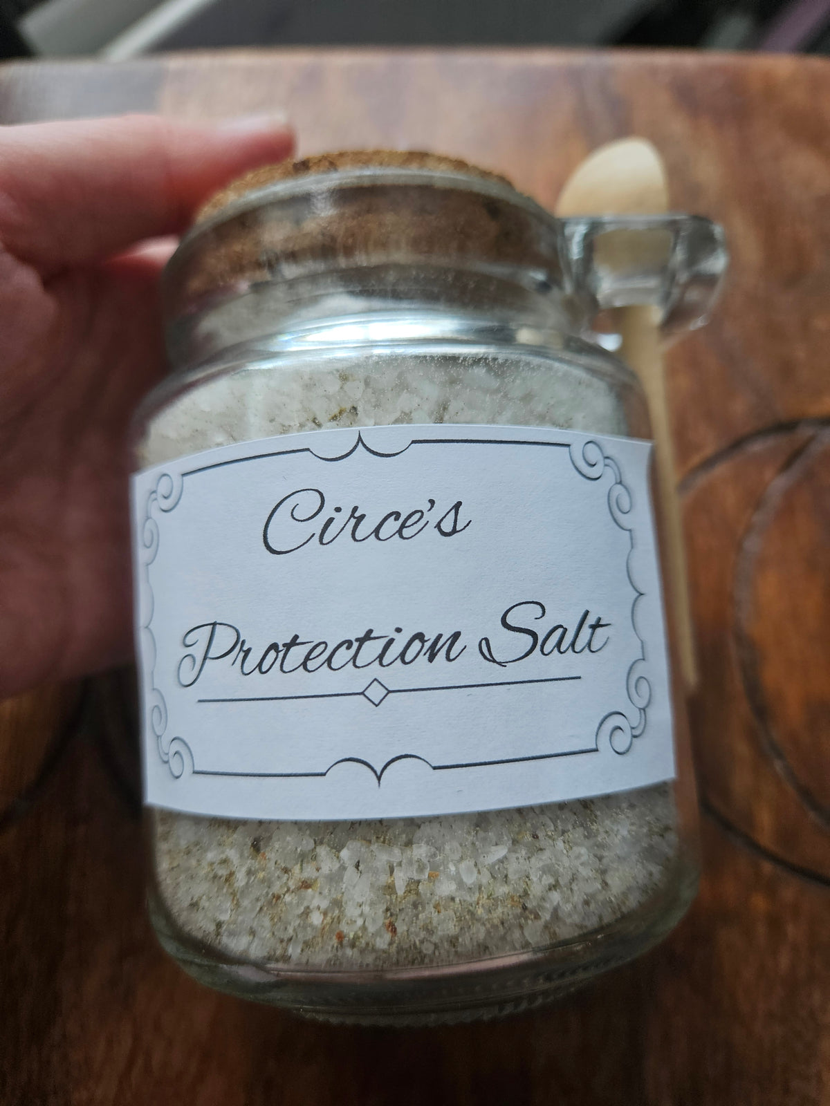 Goddess Circe Protection Salt Jar