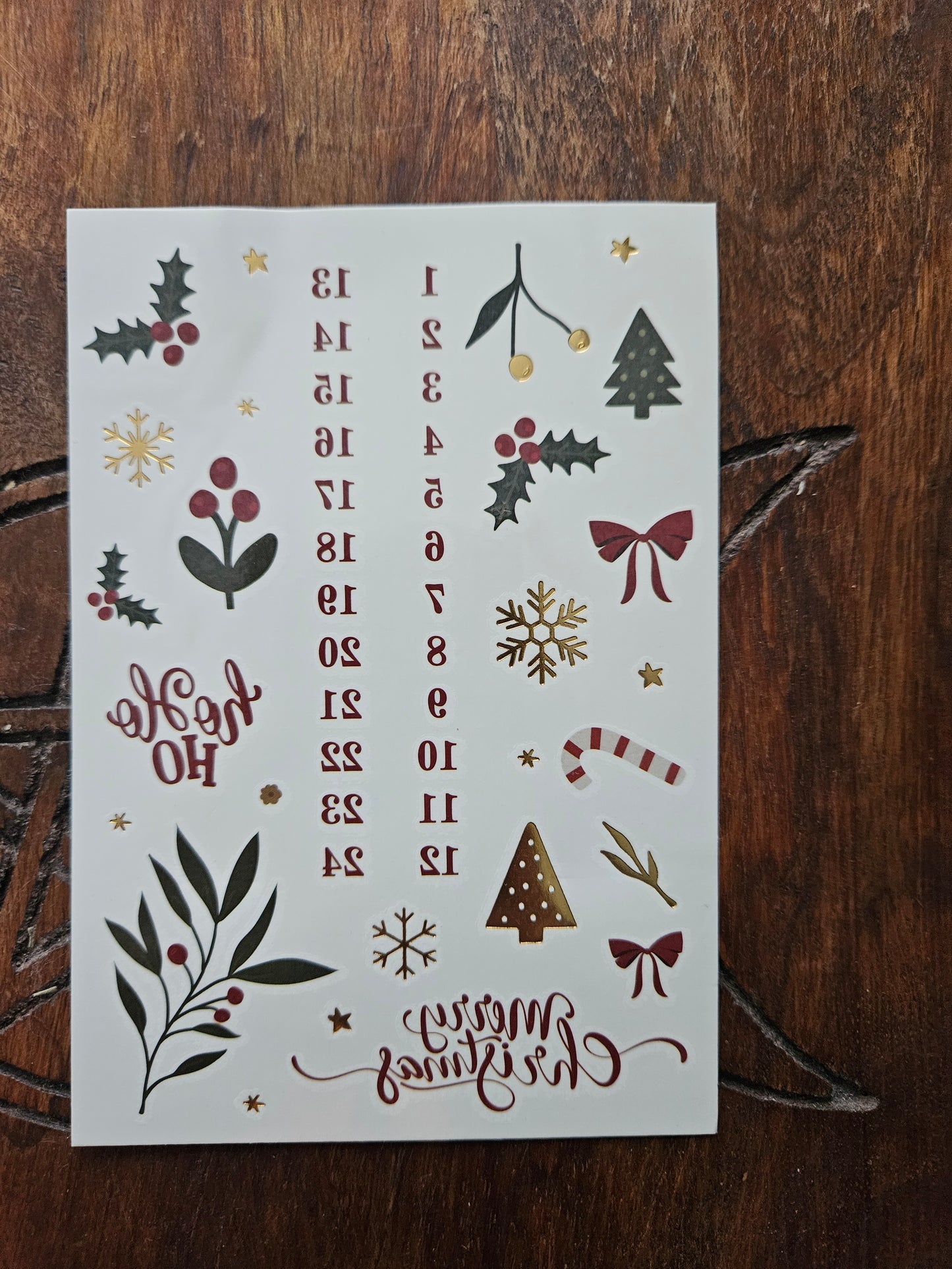 Make & Create Transfers - Christmas Stickers