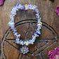 Ametrine Spring Bracelet ~ Spring ~ Ostara ~ Purple Daisy