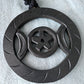 Black wooden Hanging Triple Moon
