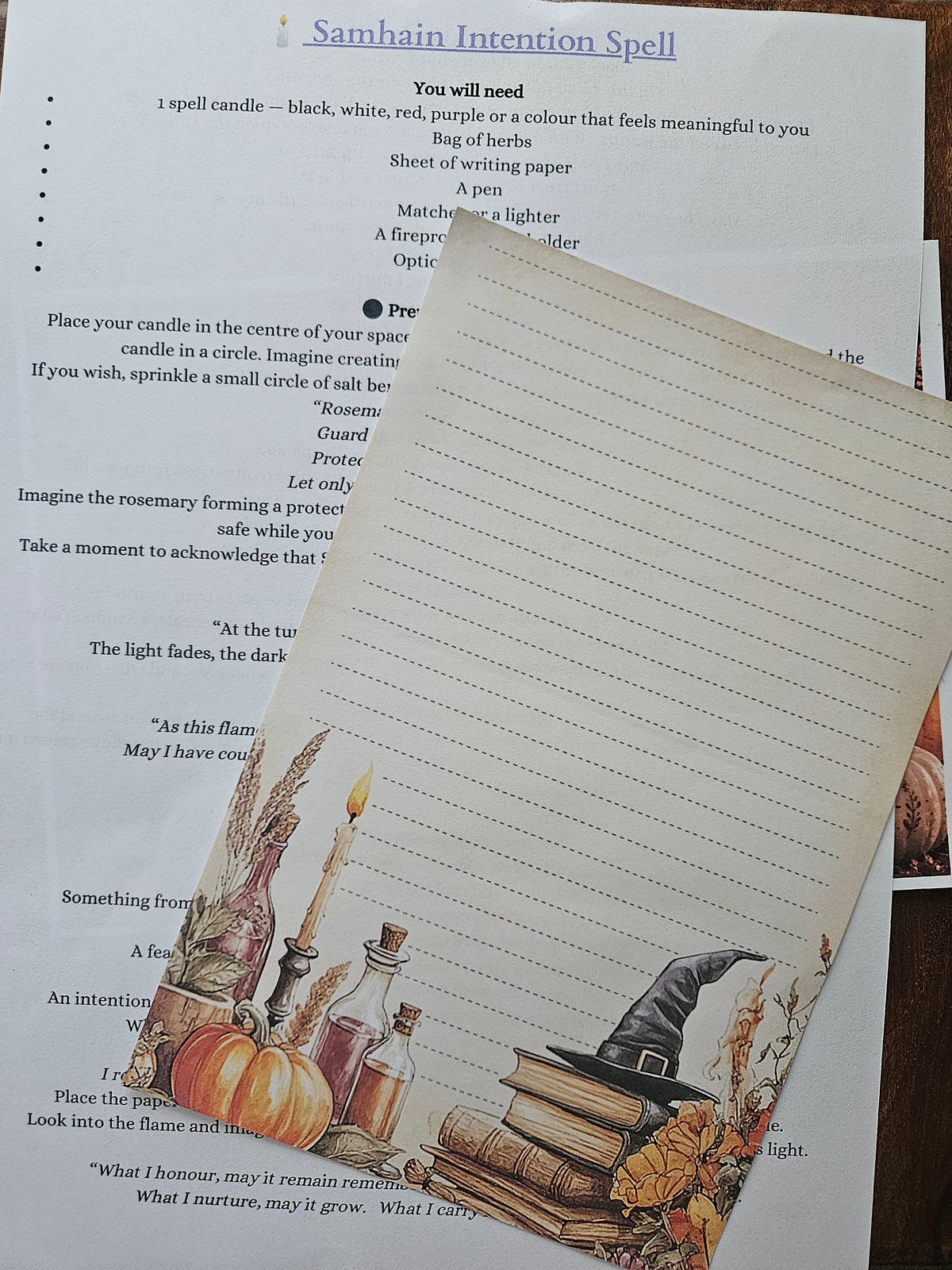 Samhain Spell Kit 2026