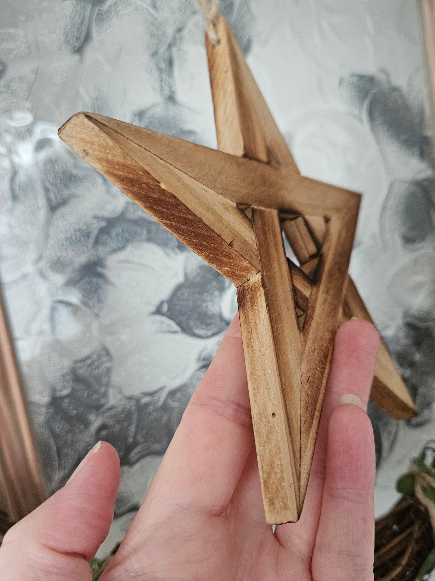 Pentagram Witch's Wreath