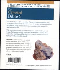 Judy Hall The Crystal Bible Volume 1-3 Books Set Collection Godsfield Bibles