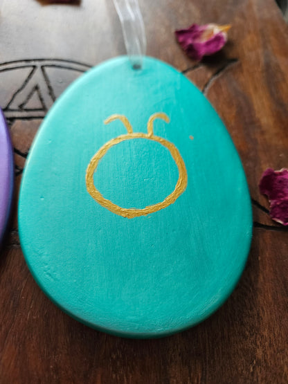 Ceramic Ostara Hanging Decoration