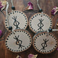 Hanging Wooden Protection Bind Rune
