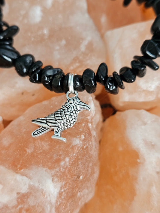 The Morrigan Black Tourmaline Bracelet