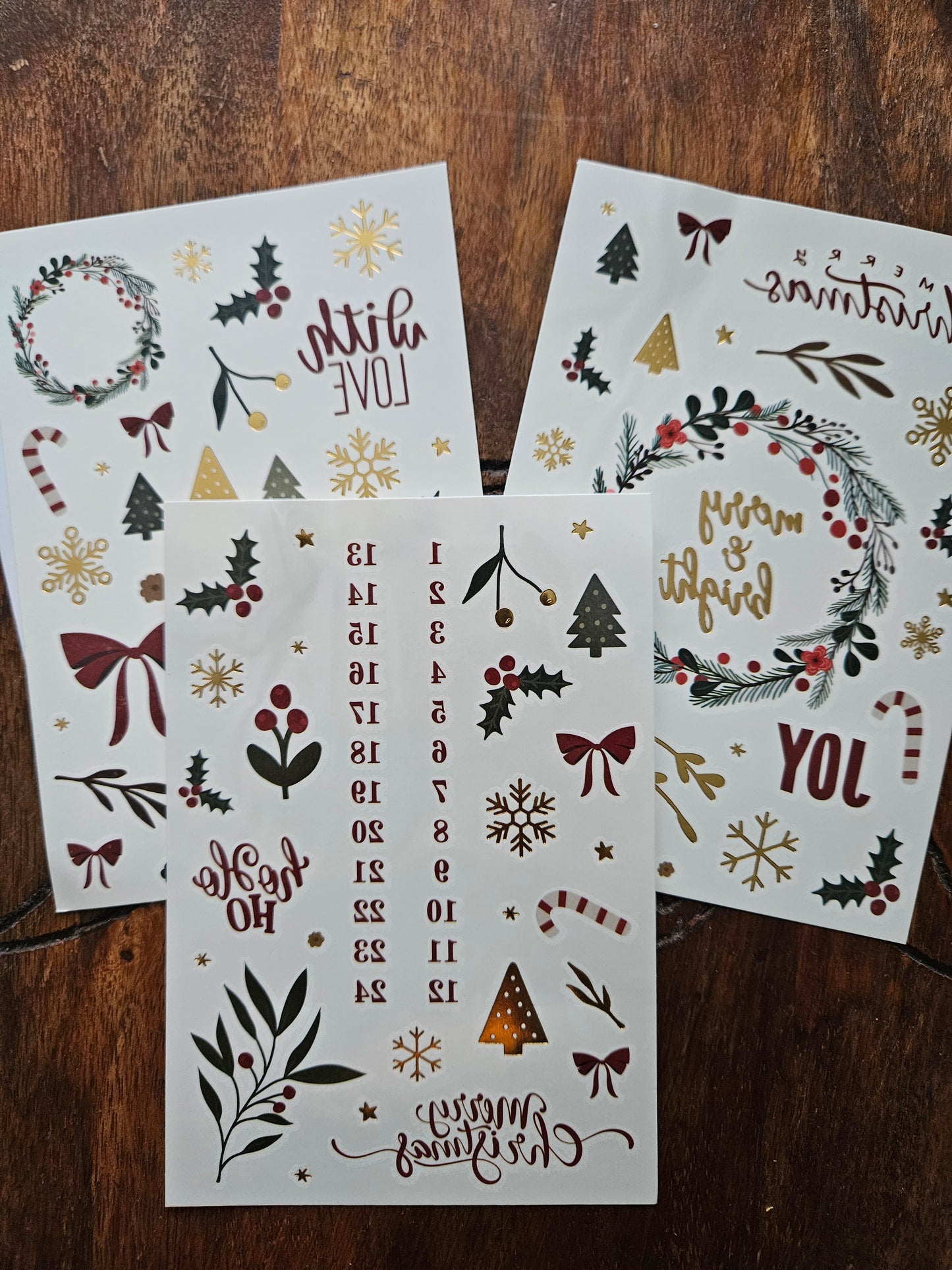 Make & Create Transfers - Christmas Stickers