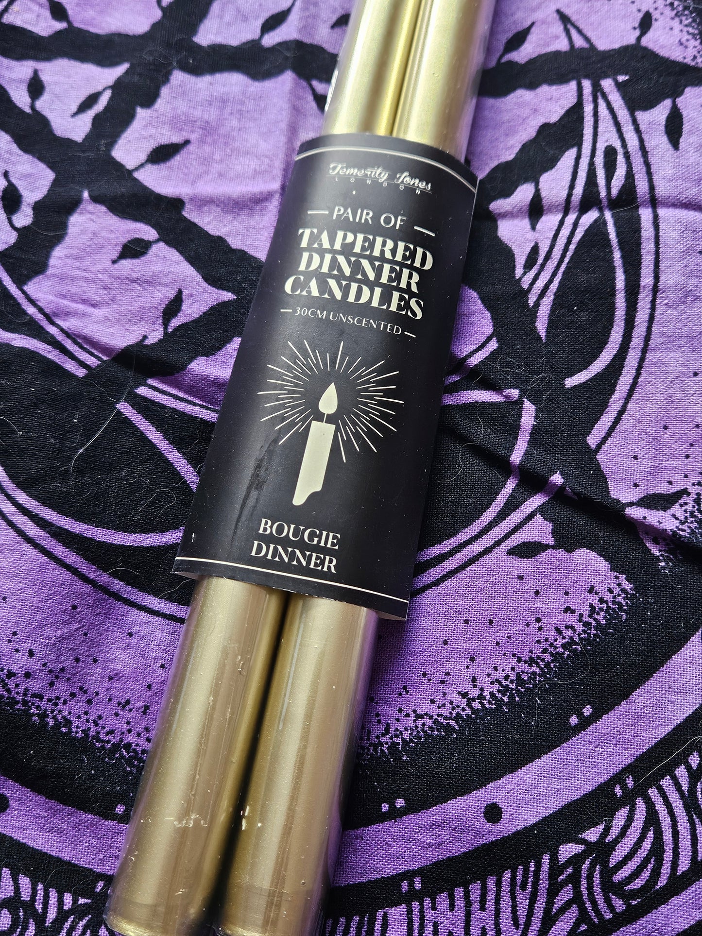 Pair of Tapered Dinner Candles