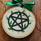 Pentagram Vines Embroidery