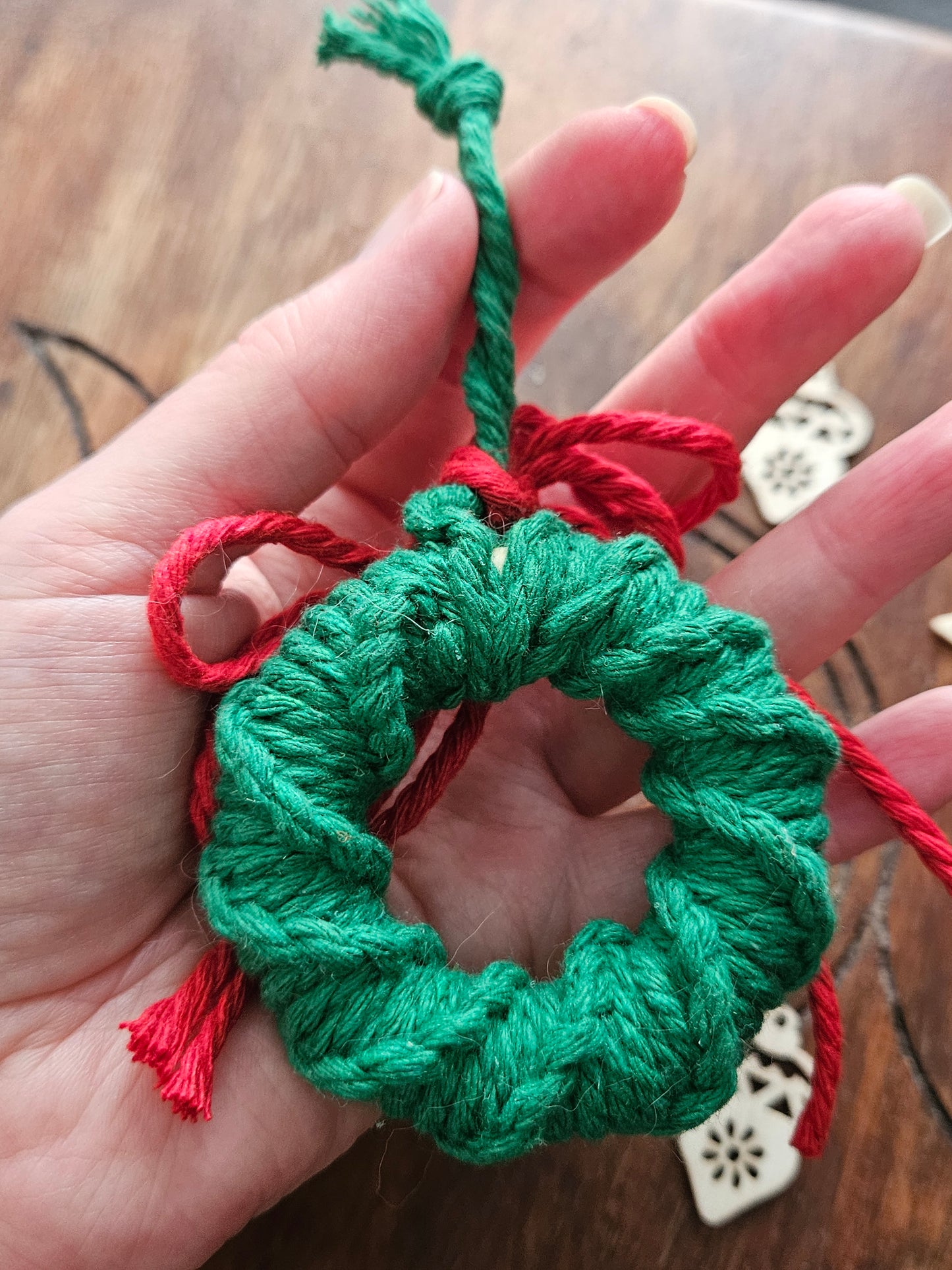 Macrame Mini Wreath