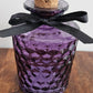 Purple Textured Potion Bottle 10cm