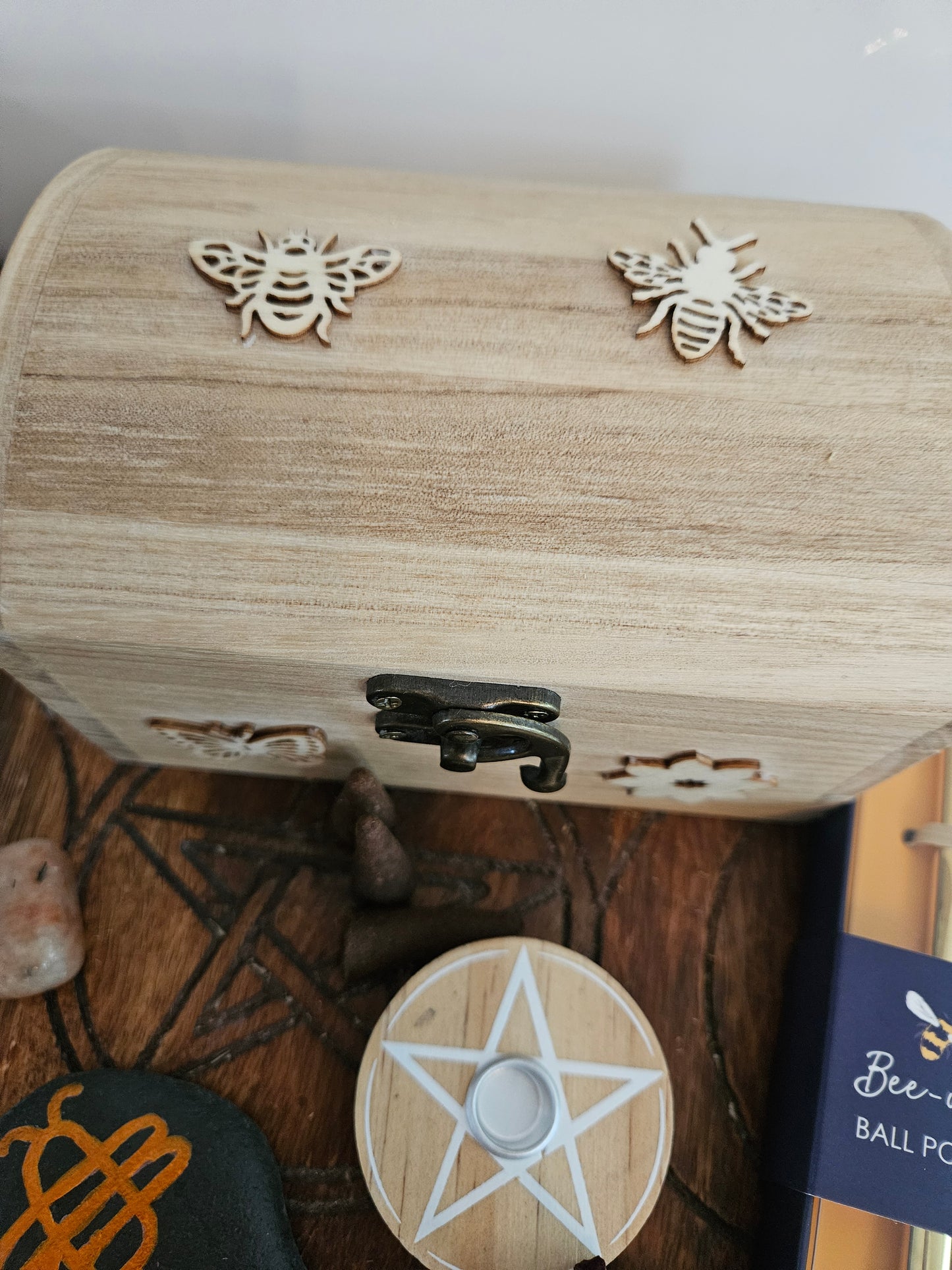 Summer Honey Bee Spell Box