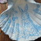 Large Scallop Shells with Decoupage Design - Rabbit or Floral Butterfly