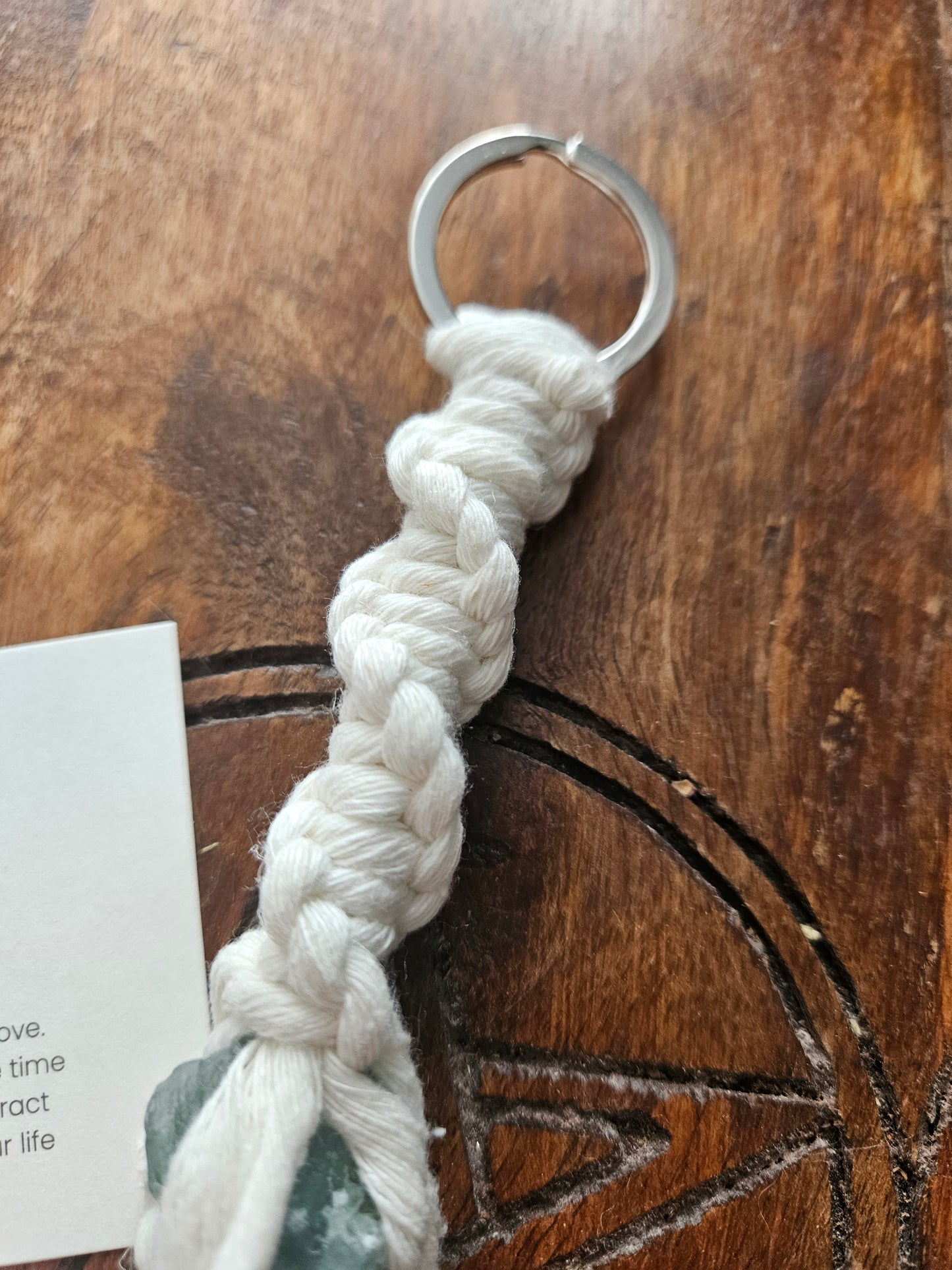 Crystal Macrame Crystal Hanger