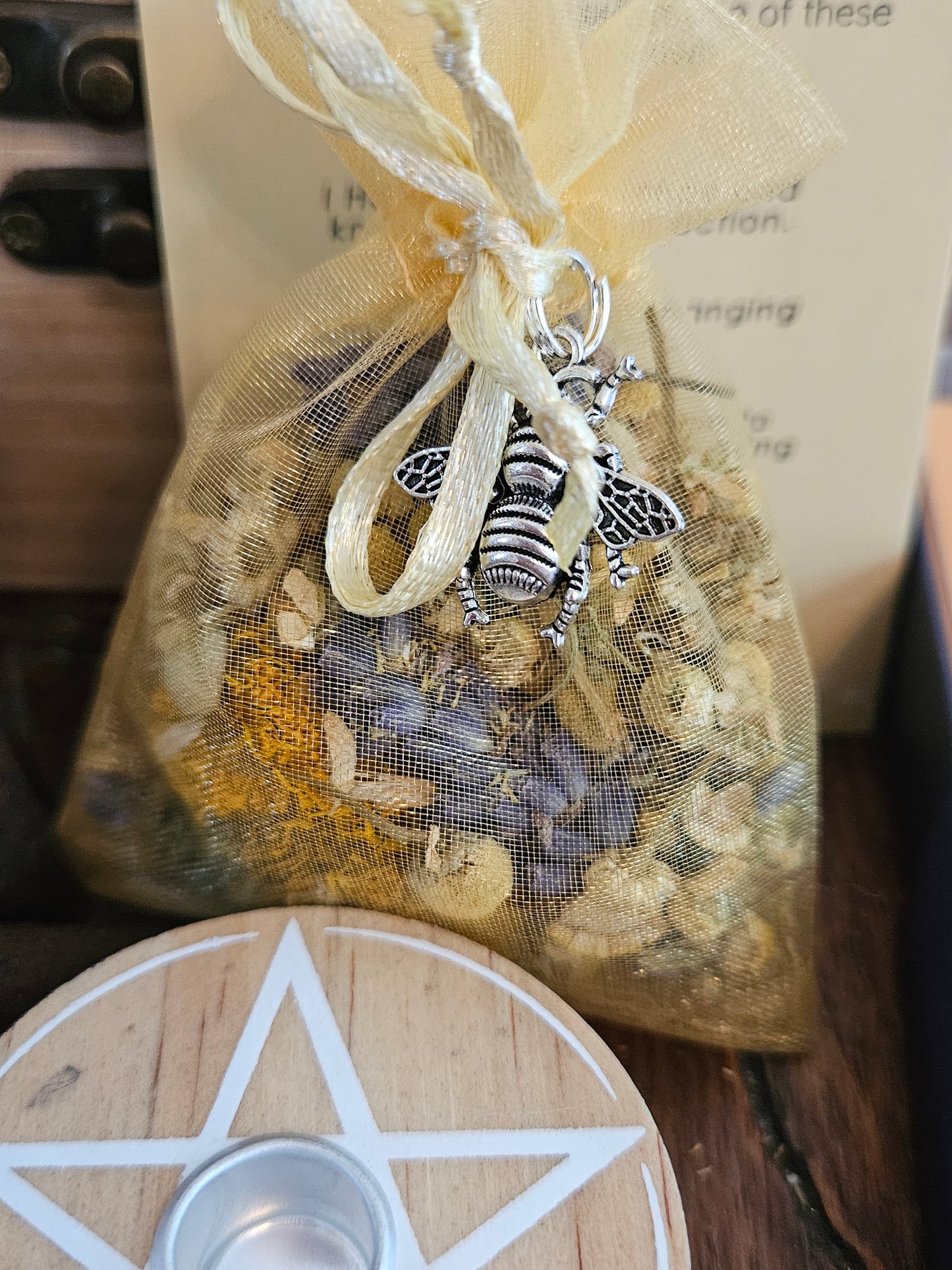Summer Honey Bee Spell Box