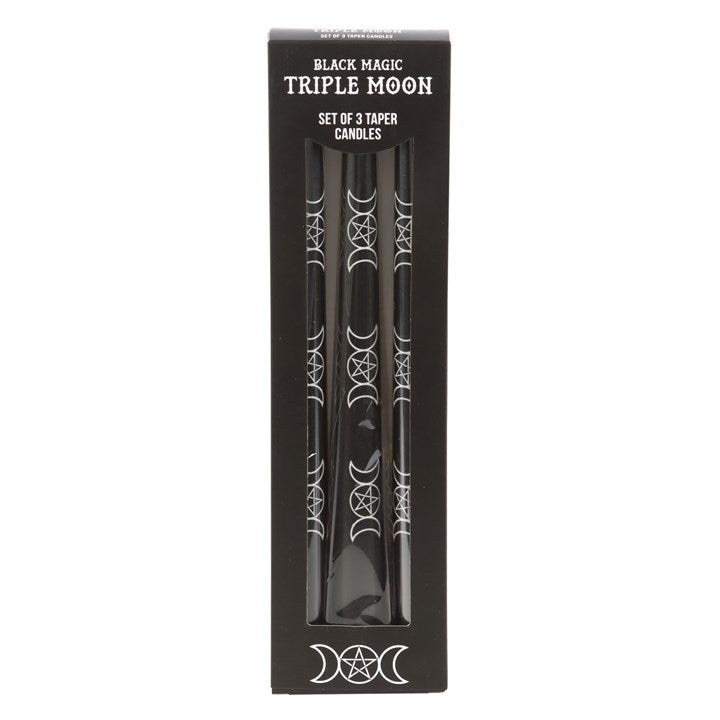 Set of 3 Witchy Taper Candles - Various choices