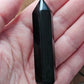 Black Obsidian Crystal Wand (60 mm)