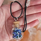 Protection Evil Eye Glass Vial Pendant