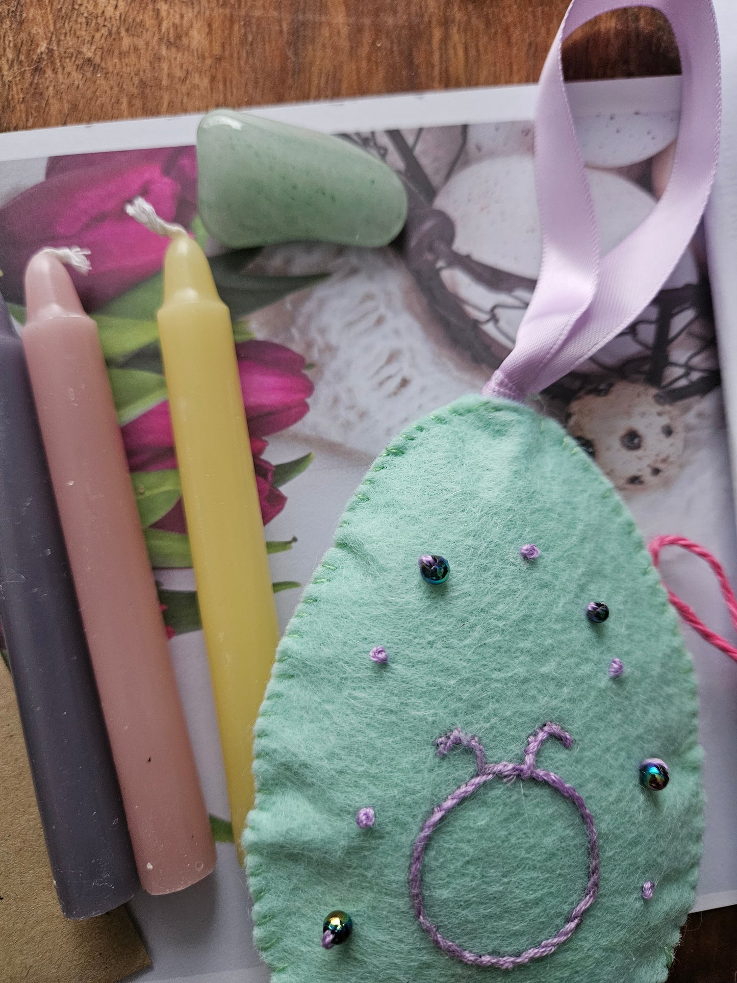 Ostara Ritual Set~ Spring Equinox ~ Pagan Sabbat kit ~ Wiccan