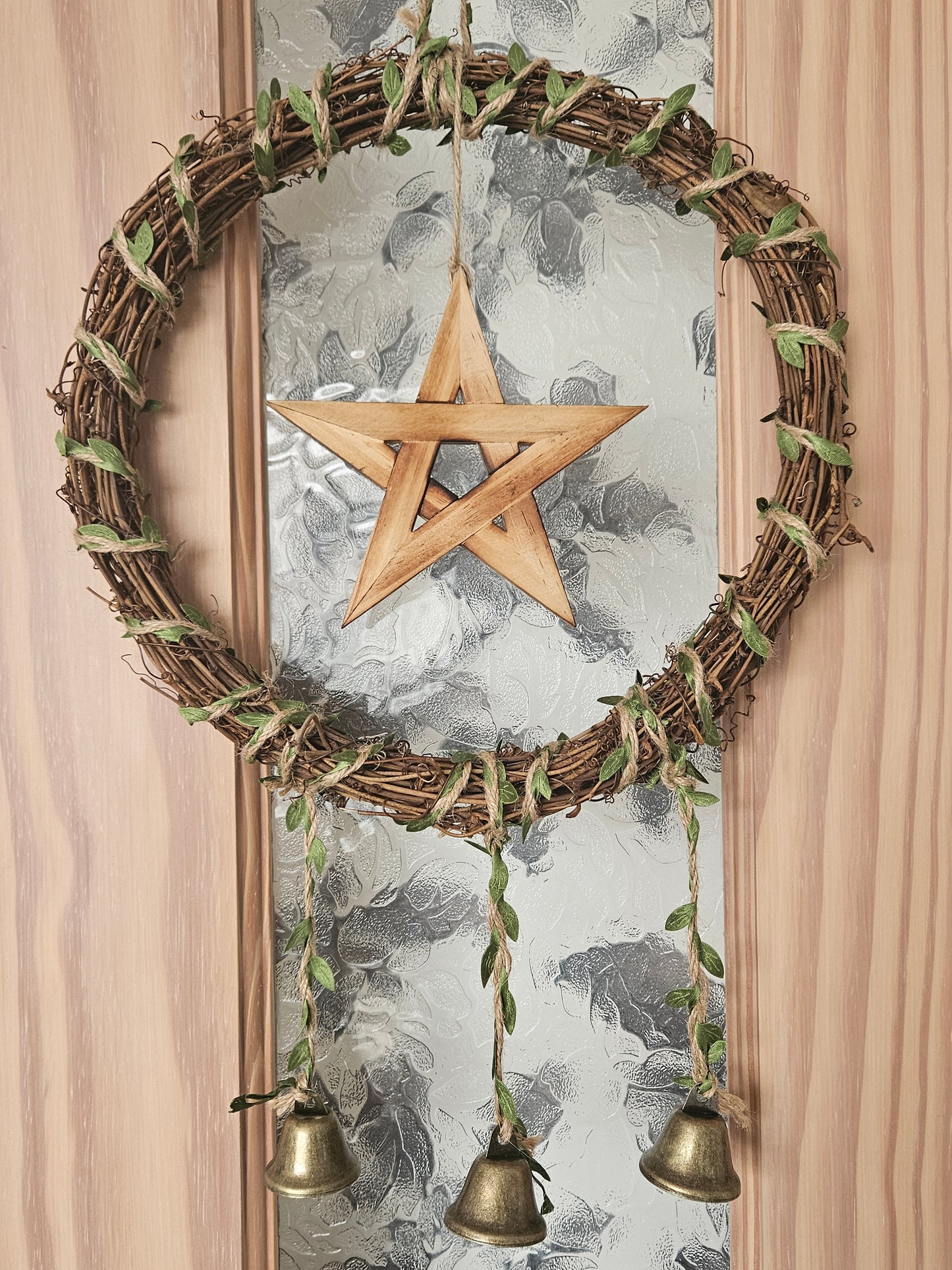 Pentagram Witch's Wreath