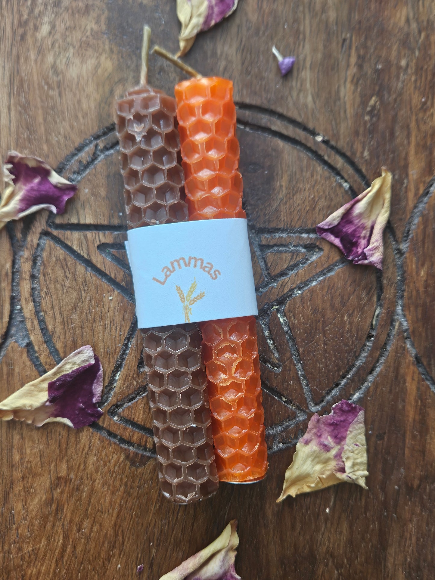 Beeswax Spell Candles for the Sabbats