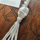 Crystal Macrame Crystal Hanger