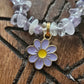 Ametrine Spring Bracelet ~ Spring ~ Ostara ~ Purple Daisy