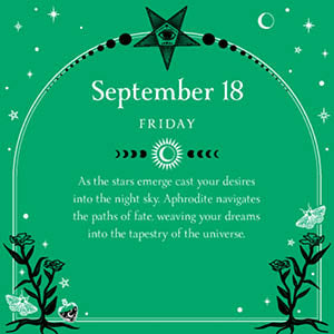 2026 Witch's Calendar: Daily Magick Day-to-Day Calendar (Planners)