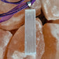 Rough White Selenite Pendant