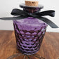 Purple Textured Potion Bottle 10cm