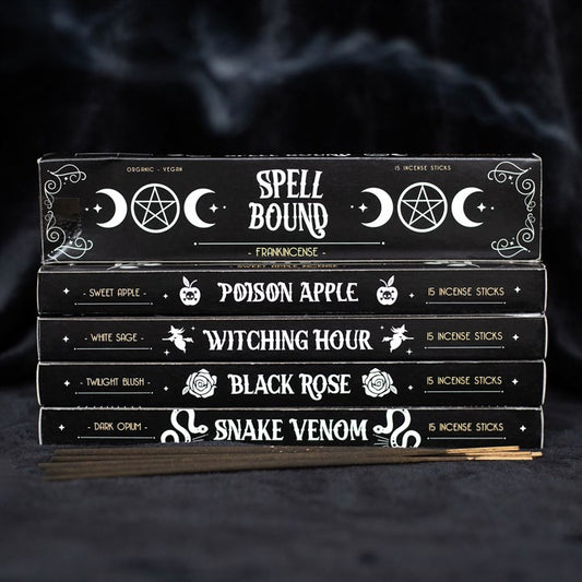 SET OF 6 MIDNIGHT RITUAL INCENSE STICKS