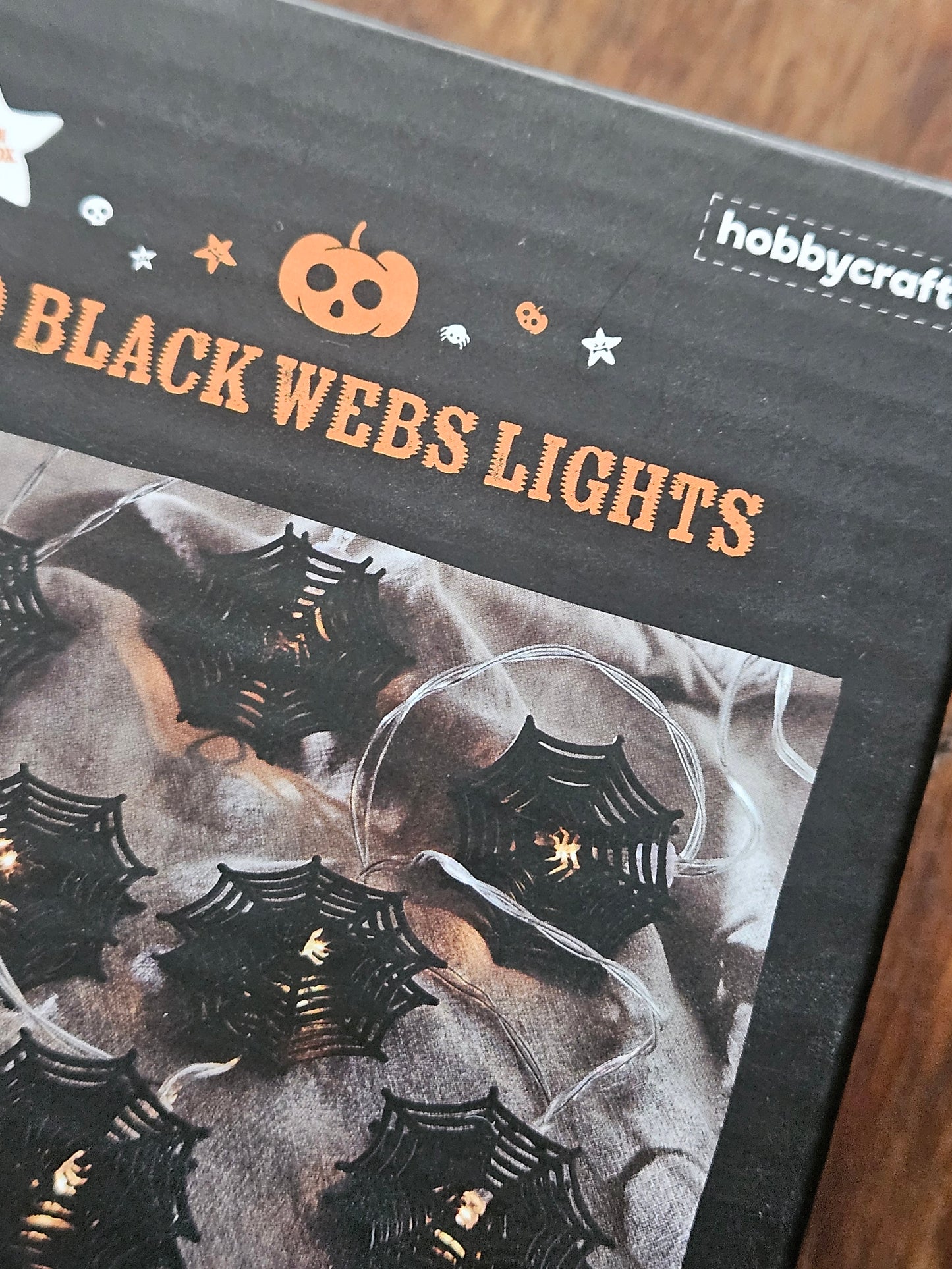 LED Black Web Lights