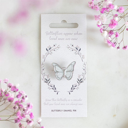 Butterflies Appear Enamel Butterfly Pin