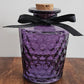 Purple Textured Potion Bottle 10cm