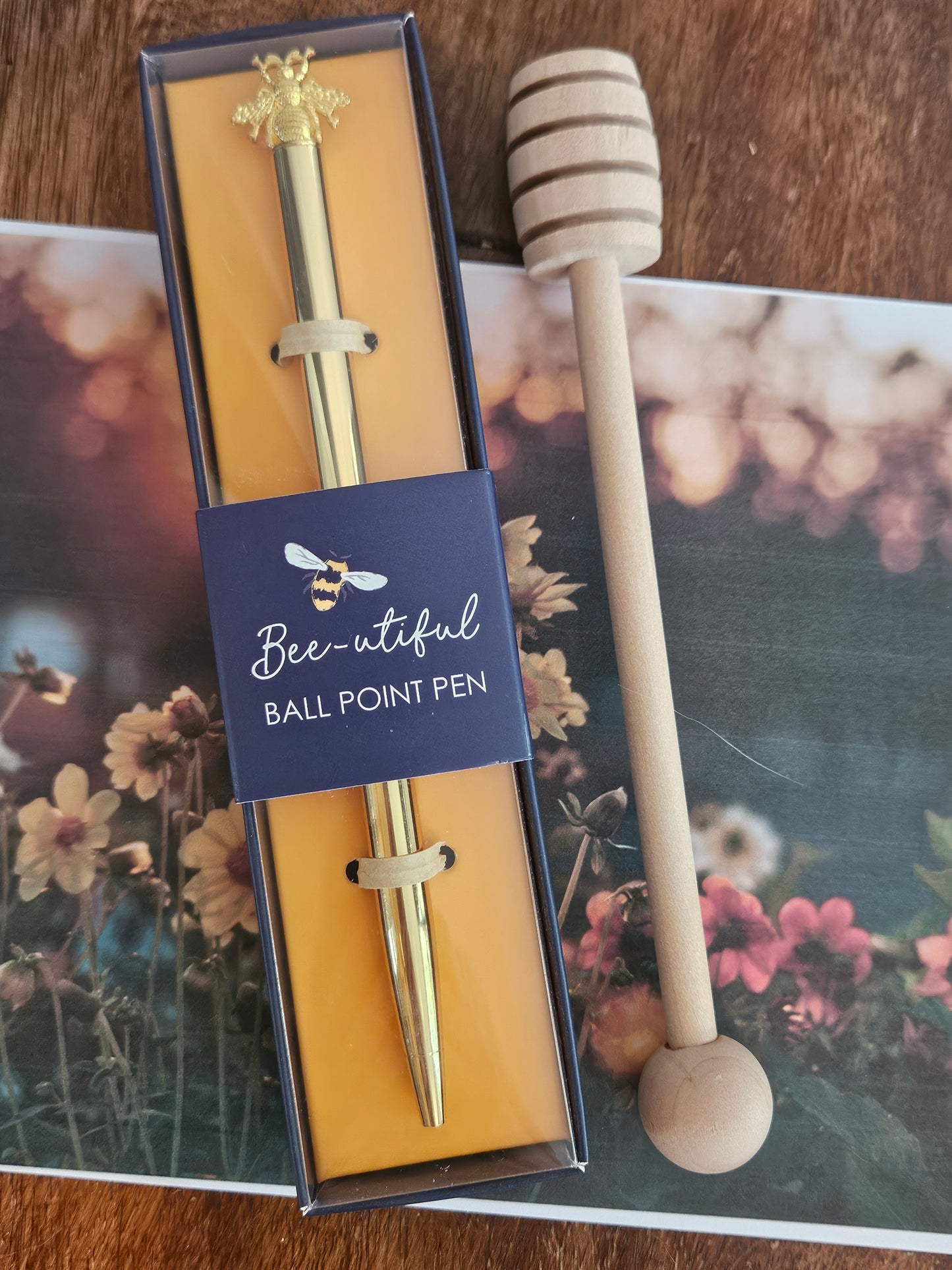 Summer Honey Bee Spell Box