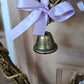 Spring Ostara Heart Rattan Witch Bell Wreath with eggs and flowers